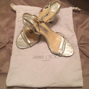 Vintage Jimmy Choo sandals with heel